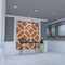 Ekena Millwork Large Cameron Decorative Fretwork Wall Panels in Architectural Grade PVC, 39 "W x 23 3/8"H x 3/8"T WALP24X24CAM - alternate 6
